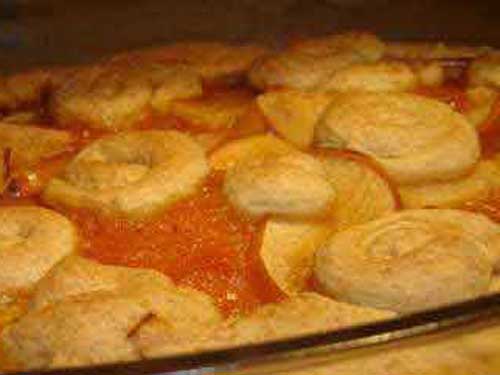 Рецепт творожного пирога с абрикосовым джемом
